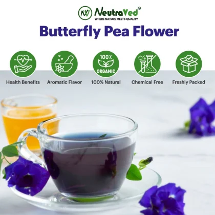 Blue Butterfly Pea Flower Tea Bag image 6